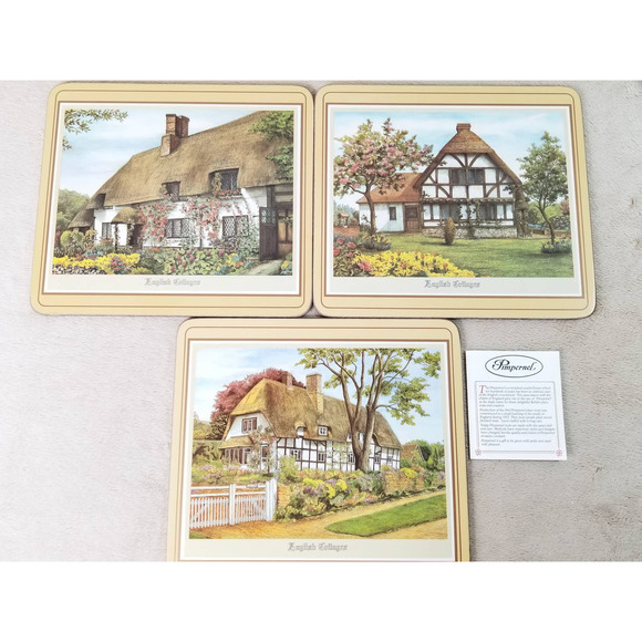 Pimpernel Kitchen Pimpernel English Cottages Placemats Hand Crafted